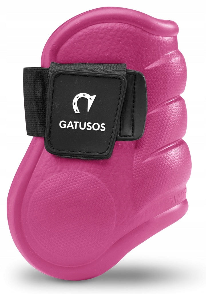 Ochraniacze skokowe GATUSOS DELUXE tył różowy - Cavalo